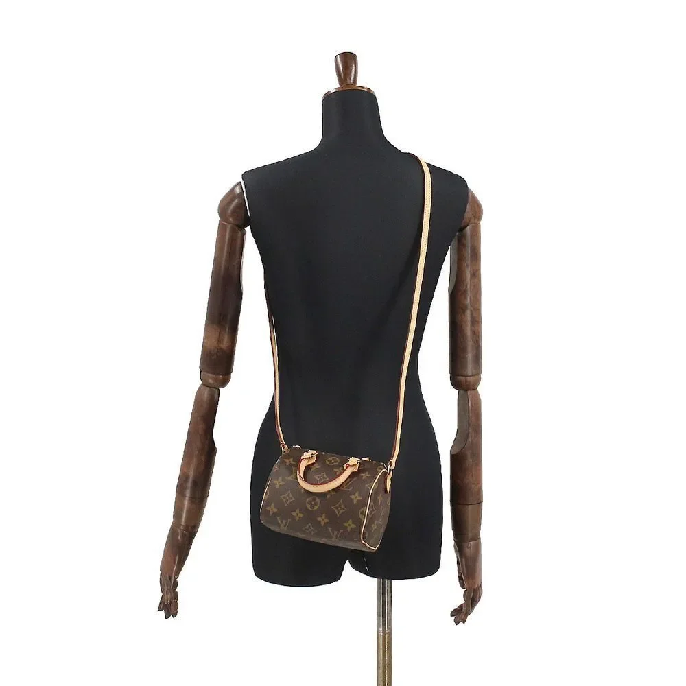 Louis Vuitton Monogram Nano Speedy Shoulder Bag